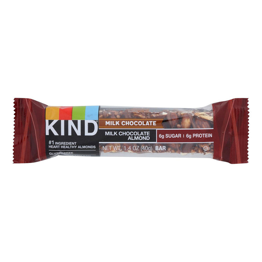 Kind Fruit And Nut Bar, Milk Chocolate And Almond, 1.4 Oz